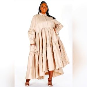 Tier/Hi-Low Maxi Dress